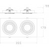 Boro Serie Tech Empotrable Iluminacion LED